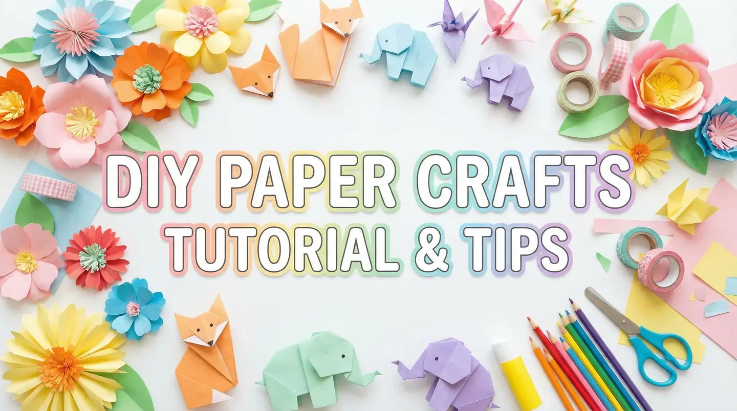 手工折纸教程 - 茄子视频 手工区创意视频